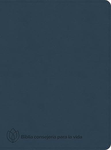 Biblia de estudio Consejería para la vida. Imitación piel. Azul pizarra. Índice - RVR60