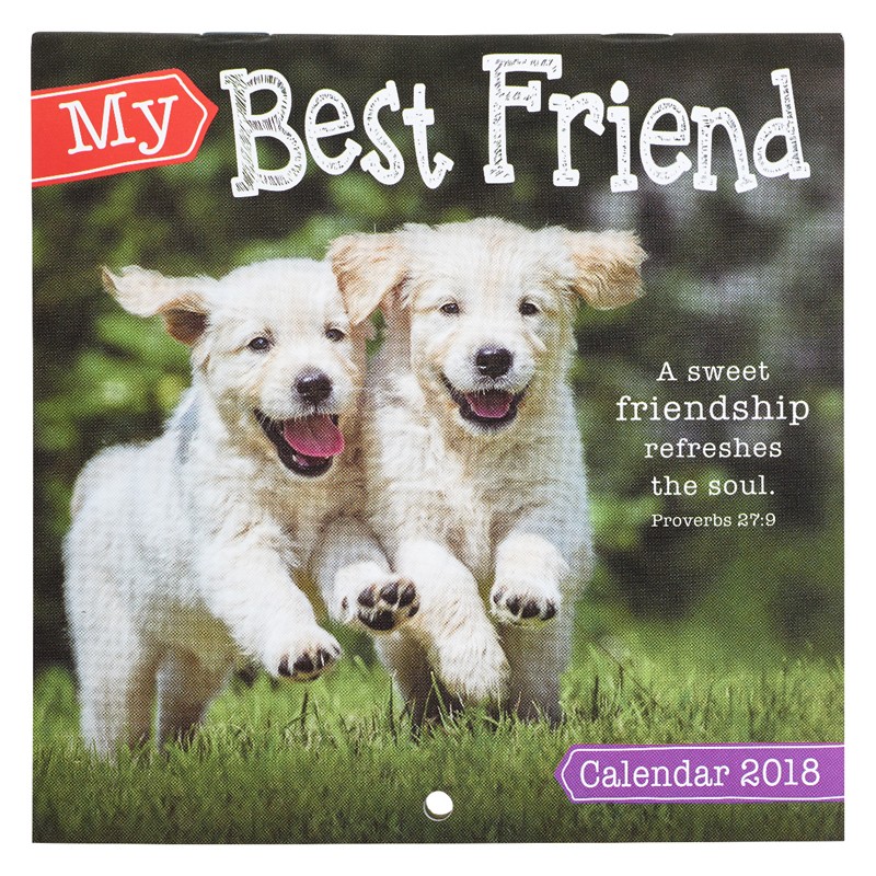 Calendario 2018 My best friend
