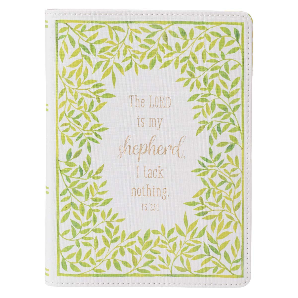 Diario Salmo 23:1. 2 tonos. Hojas verdes