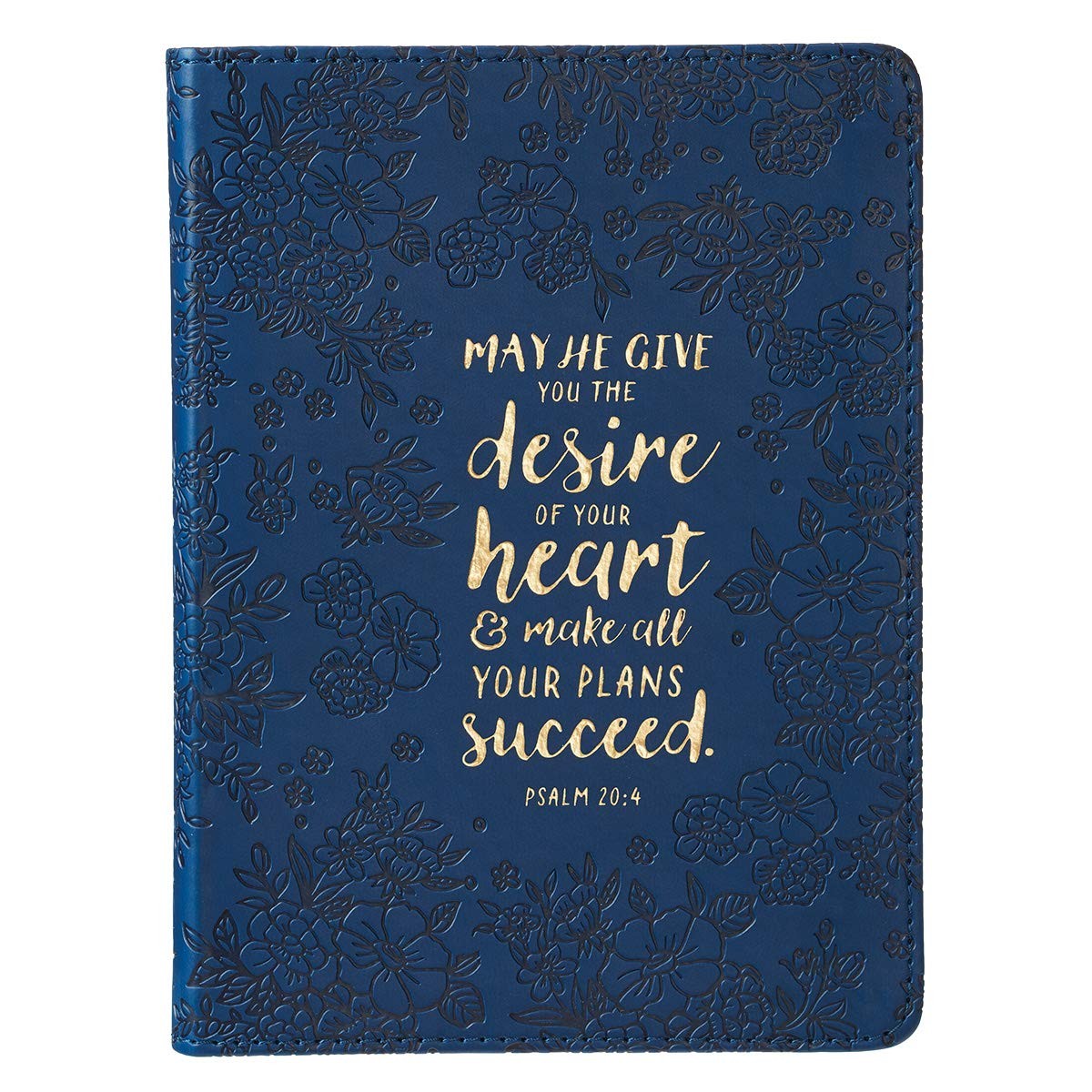 Diario Salmo 20:4.  2 tonos. Azul