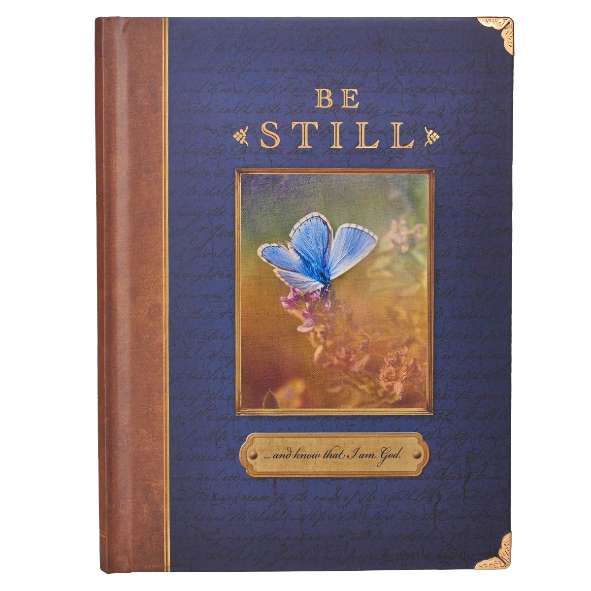 Diario Salmo 46:10. Tapa dura. Mariposa