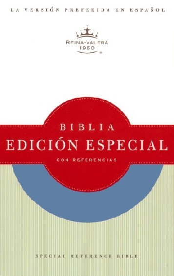 Biblia edic. especial referencias. Imitación piel. Azulino - RVR60