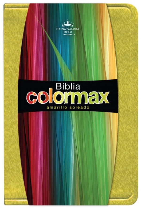 RVR 1960 Biblia Colormax, amarillo soleado imitación piel