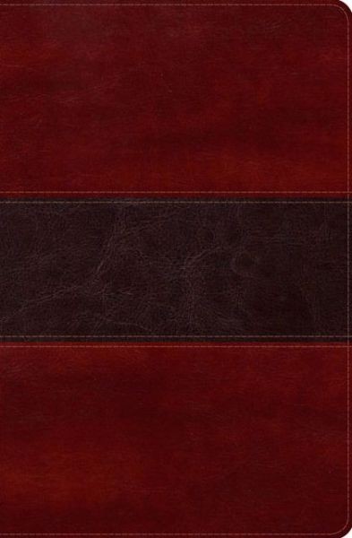 RVR 1960 Biblia del Pescador, caoba símil piel de lujo