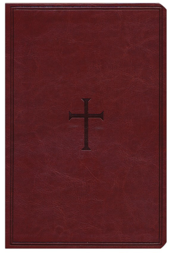 Biblia grande. Letra gigante. 2 tonos. Marrón. Índice - KJV (inglés)