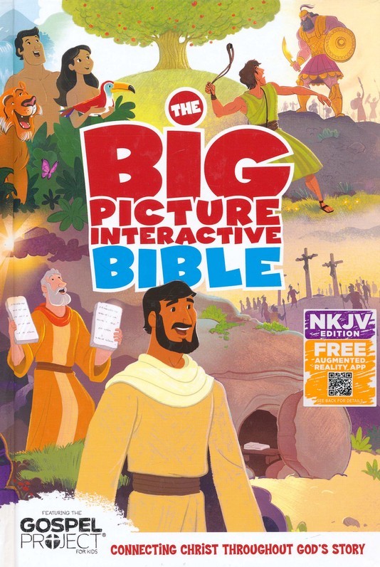 Biblia de estudio para niños The big picture interactive. Tapa dura - NKJV (inglés)