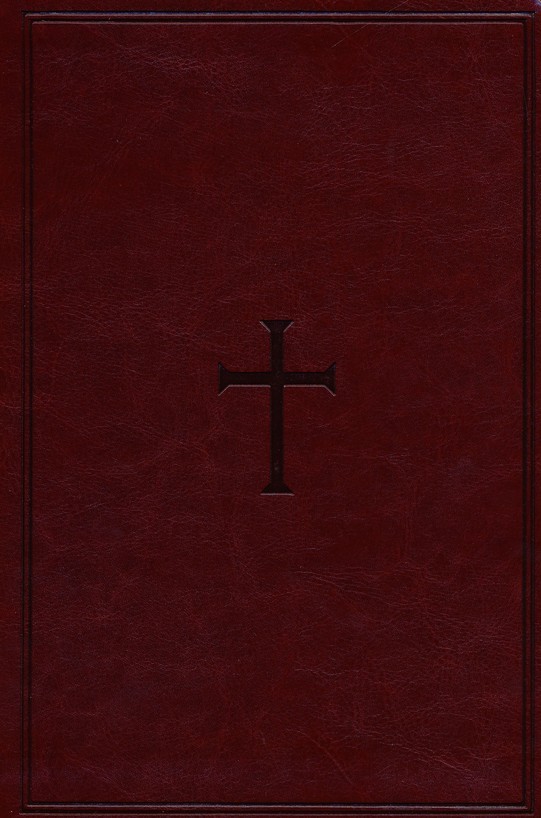 Biblia grande. Letra gigante. 2 tonos. Marrón - NKJV (inglés)