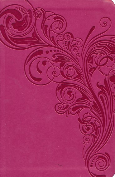 Biblia compacta. Ultrafina. 2 tonos. Rosa. Índice - KJV (inglés)
