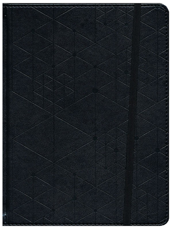 RVR 1960 Biblia de apuntes, negro símil piel