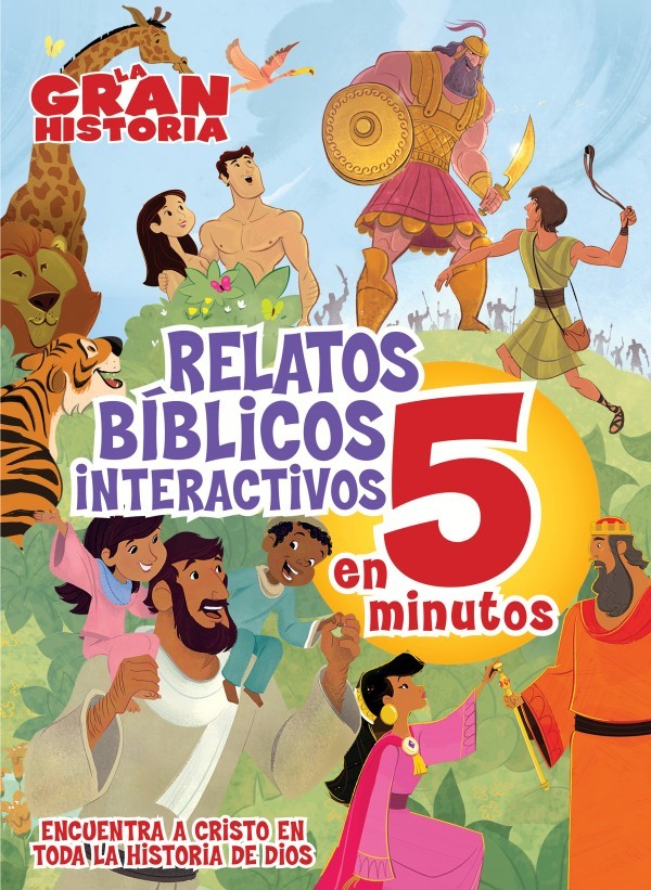 La Gran Historia, Relatos Bíblicos en 5 minutos, tapa dura