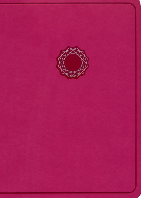 Biblia de regalos y premios Deluxe. 2 tonos. Rosa - KJV (inglés)