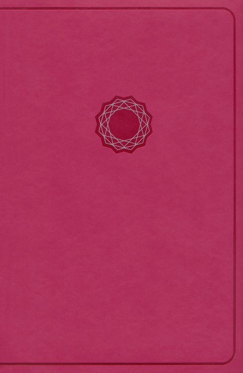 Biblia de regalos y premios Deluxe. 2 tonos. Rosa - NKJV (inglés)