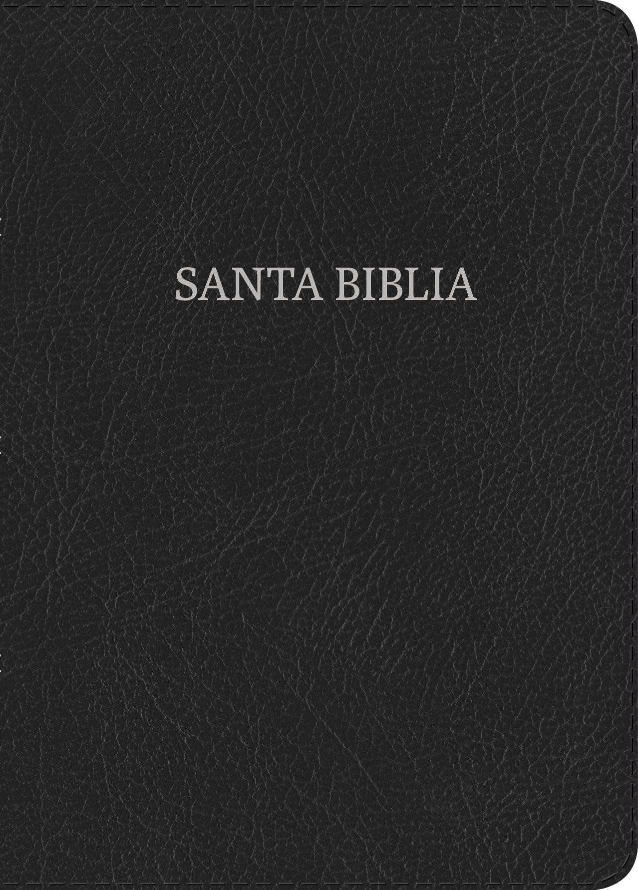 Biblia compacta. Letra grande. Piel especial. Negro - NVI