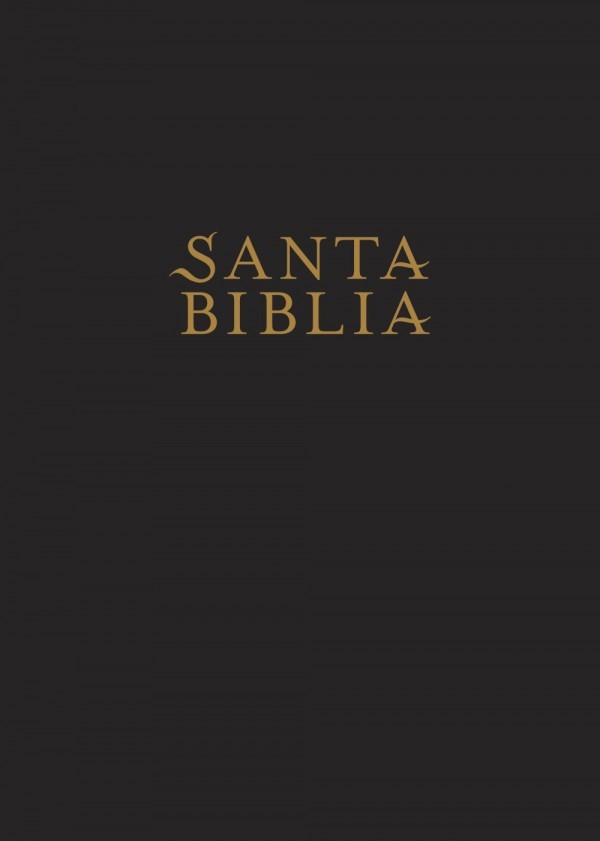 Biblia edición súper gigante. Letra súper gigante. Imitación piel. Negro. Índice - NTV