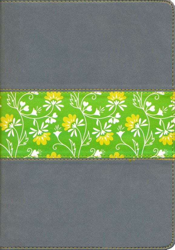 Biblia del diario vivir. 2 tonos. Gris/verde - NTV