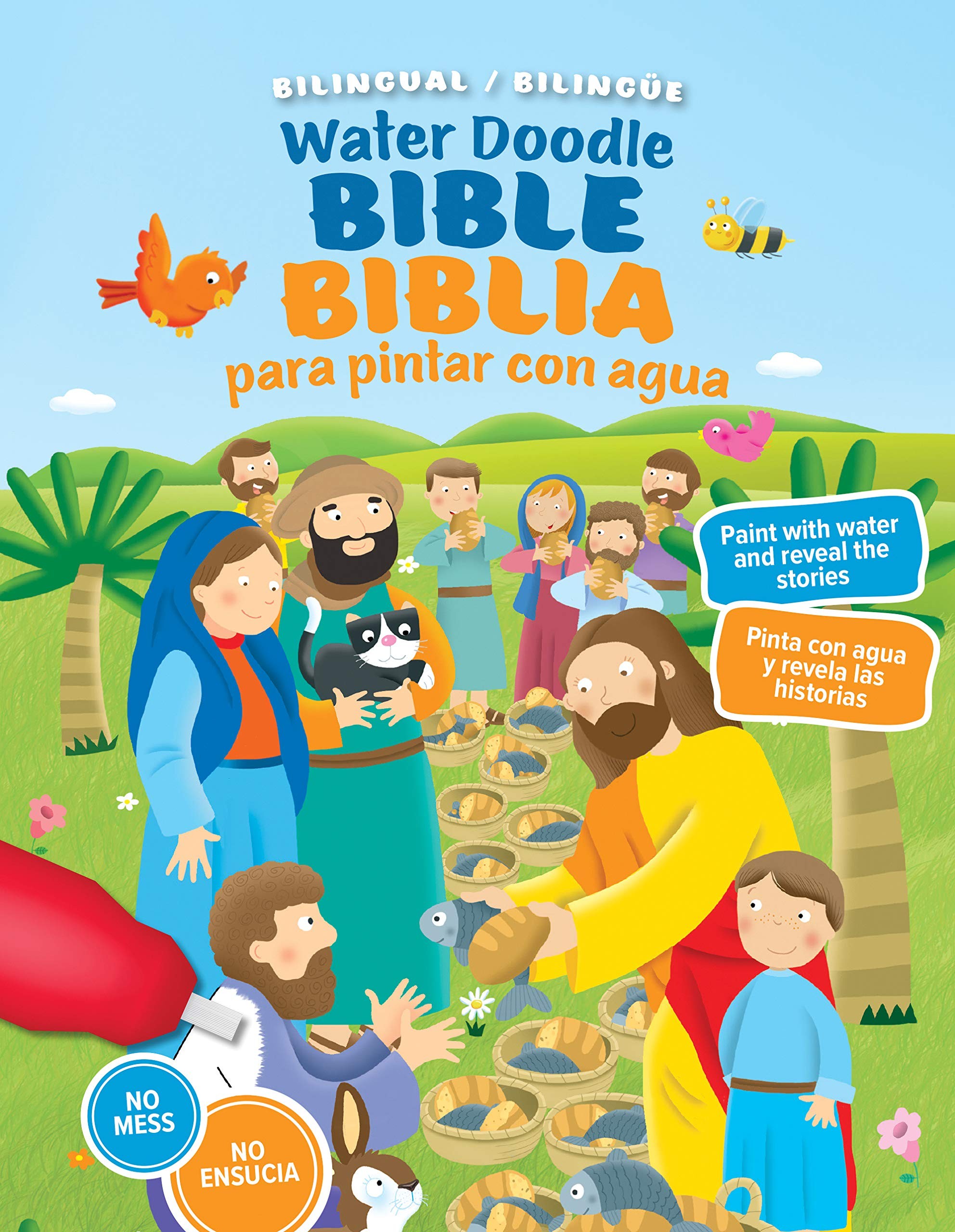 Biblia para pintar con agua / Water doodle Bible