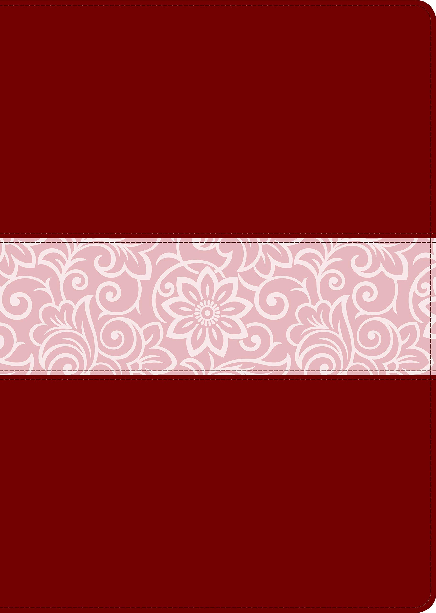 Biblia del diario vivir. Grande. Letra grande. 2 tonos. Rojizo/rosa - NTV