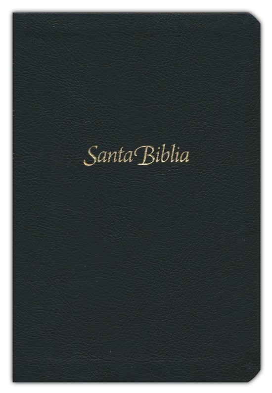 Biblia manual. Letra grande. Imitación piel. Negro - NTV