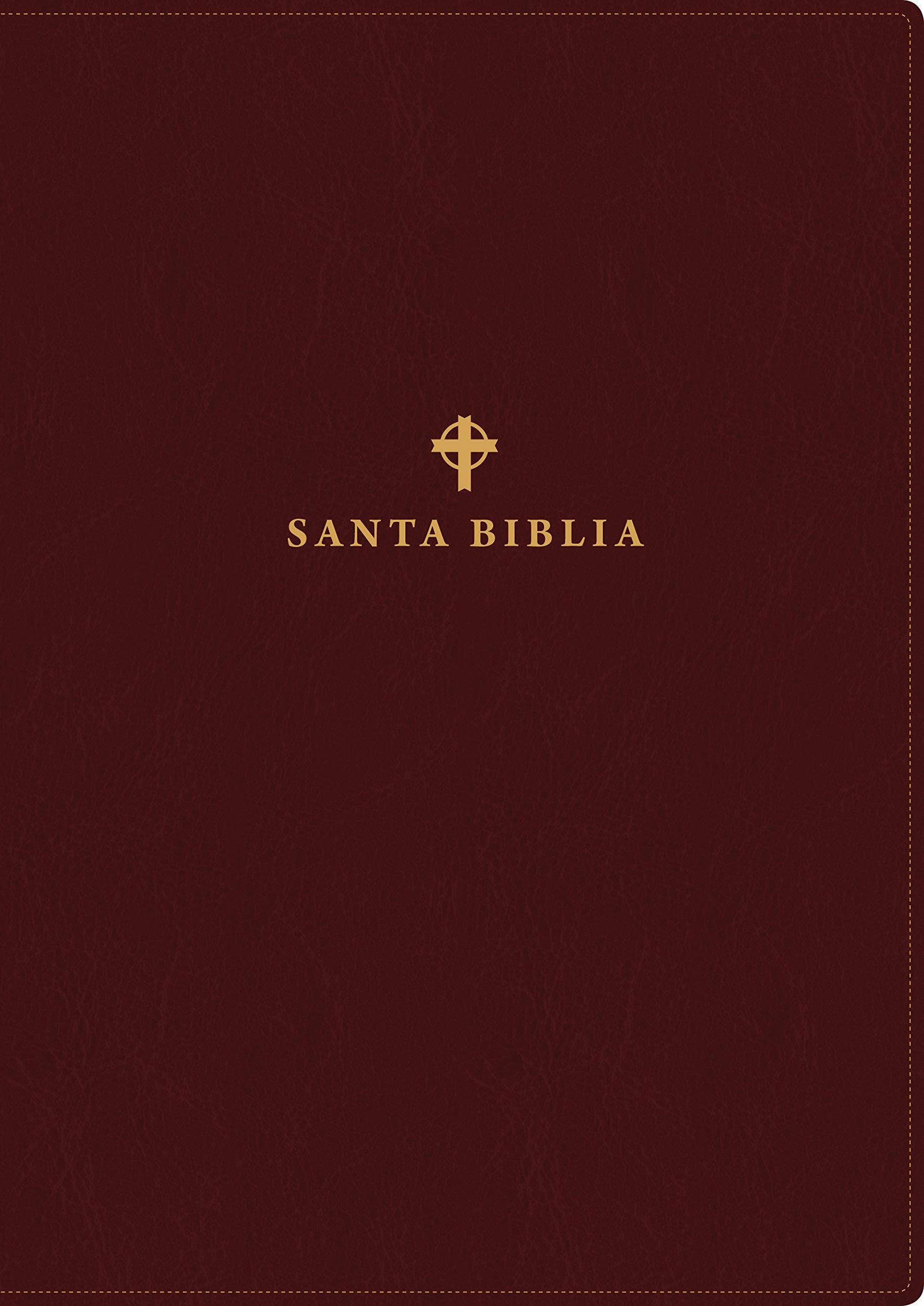 Biblia grande. Letra grande. Ultrafina. Imitación piel. Rojizo. Índice - NTV