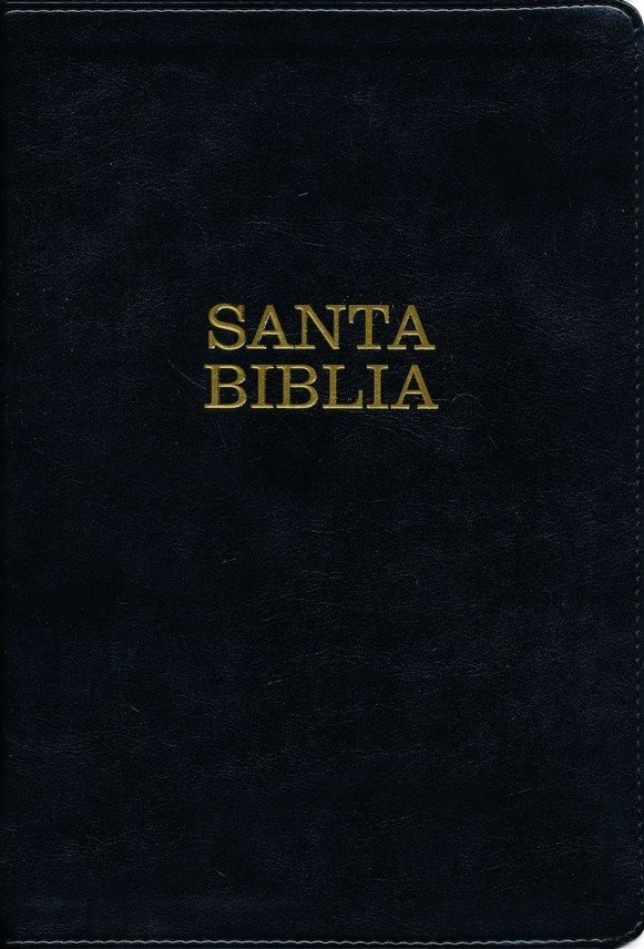 Biblia grande. Letra súper gigante. Imitación piel. Negro - NTV