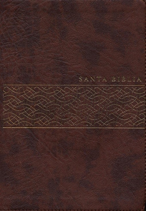 Biblia manual. Letra gigante. 2 tonos. Café - NTV