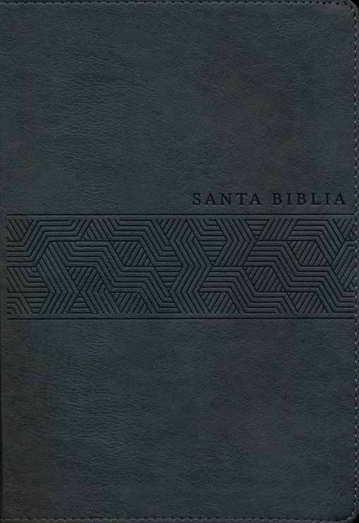 Biblia manual. Letra gigante. 2 tonos. Gris. Índice - NTV