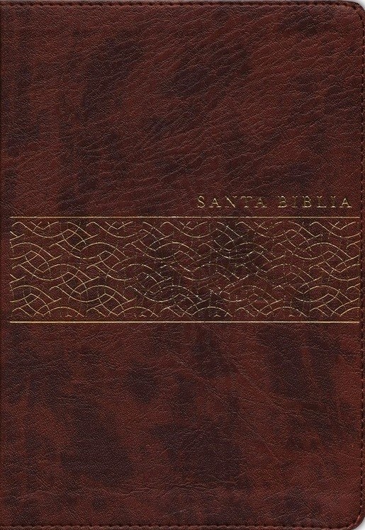 Biblia manual. Letra gigante. 2 tonos. Marrón. Índice - NTV