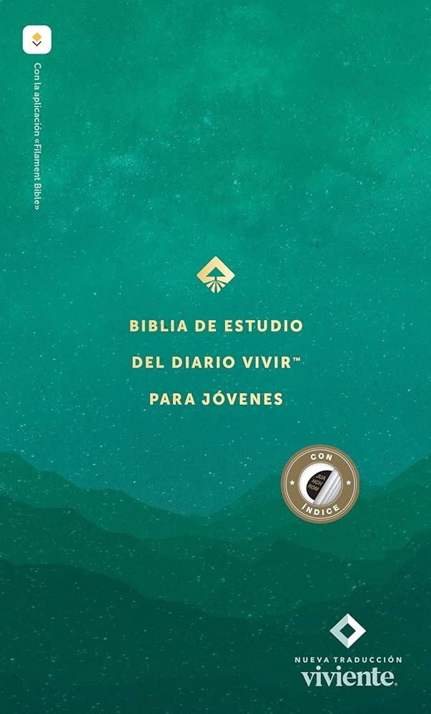 Biblia de estudio del diario vivir para jóvenes. Tapa dura. Índice - NTV