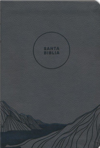 Biblia compacta. Letra grande. 2 tonos. Carbón - NTV