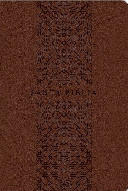 Biblia compacta. Letra grande. 2 tonos. Café - NTV