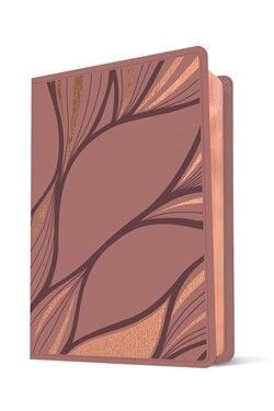 Biblia edición personal. Letra grande. 2 tonos. Rosado metálico - NTV