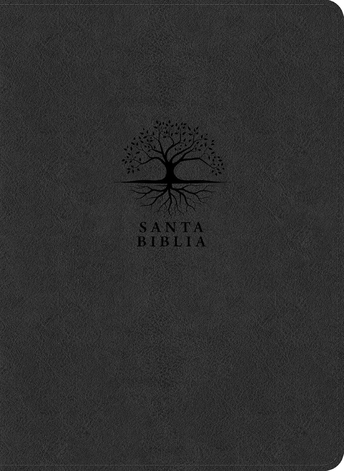 Biblia del diario vivir. Letra grande. Imitación piel. Carbón - RVR60