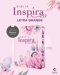 Biblia Inspira. Letra grande. 2 tonos. Primaveral - NTV