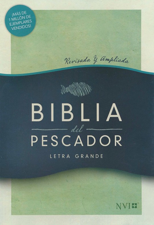 Biblia del pescador. Letra grande. Tapa dura - NVI