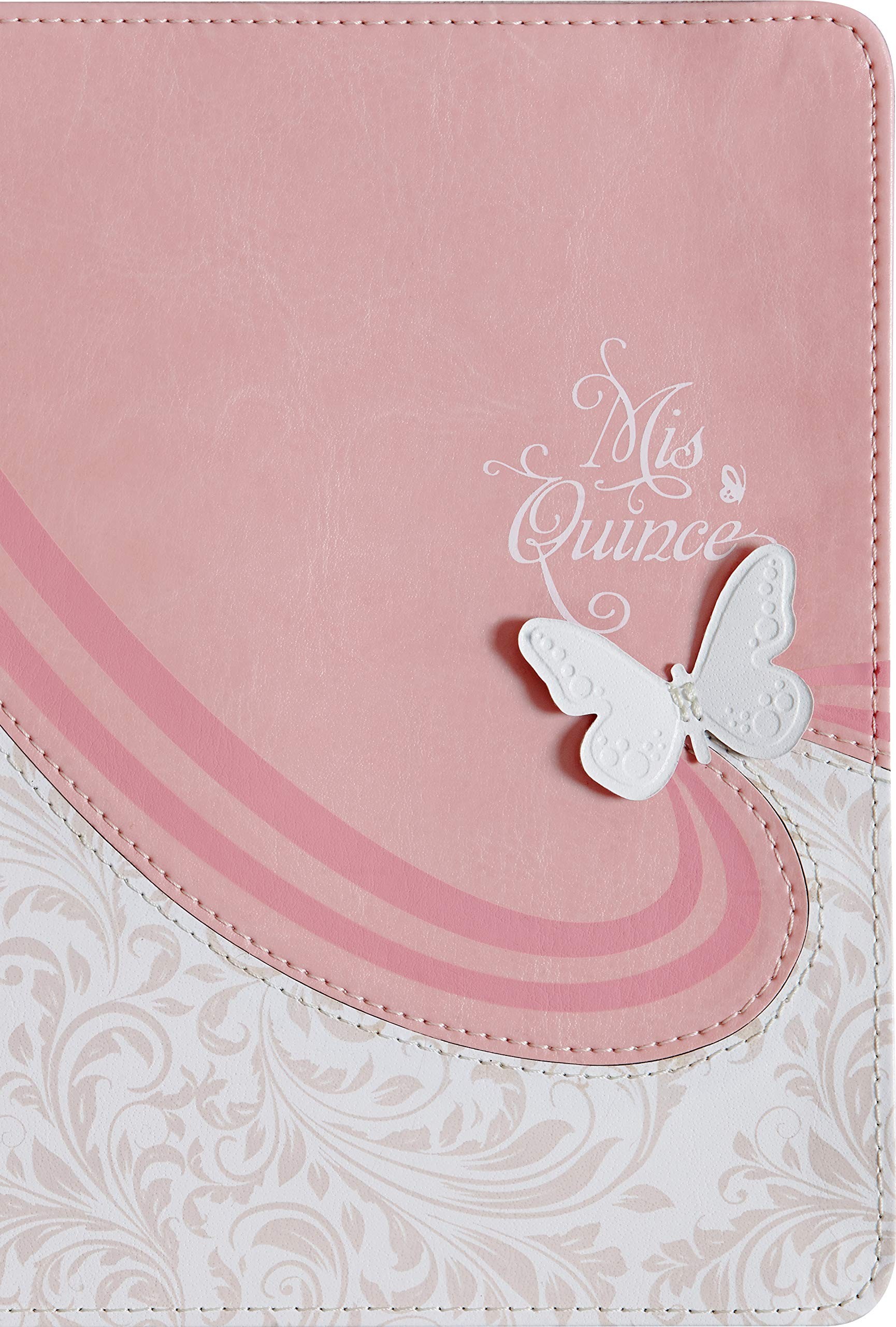 Biblia Mis quince. 2 tonos. Rosa/blanco - RVR60