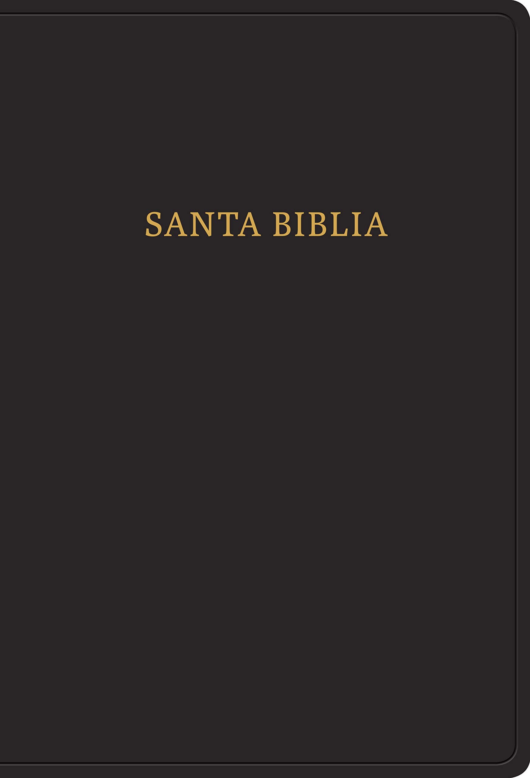 Biblia súper grande. Letra súper gigante. Imitación piel. Negro. Índice - RVR60