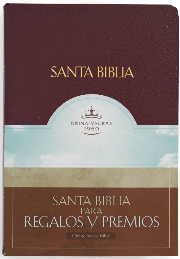 Biblia de regalos y premios. Imitación piel. Rojo - RVR60