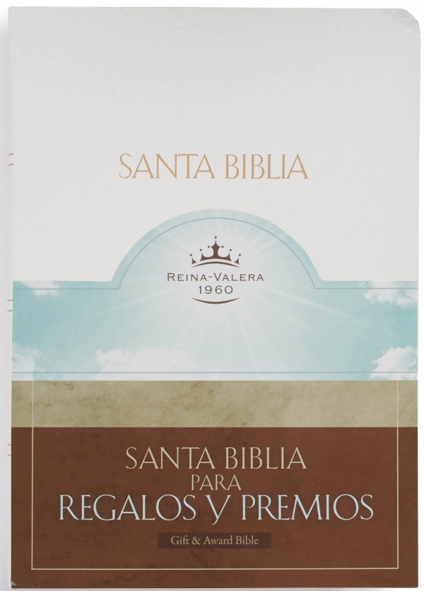 Biblia de regalos y premios. Imitación piel. Blanco - RVR60