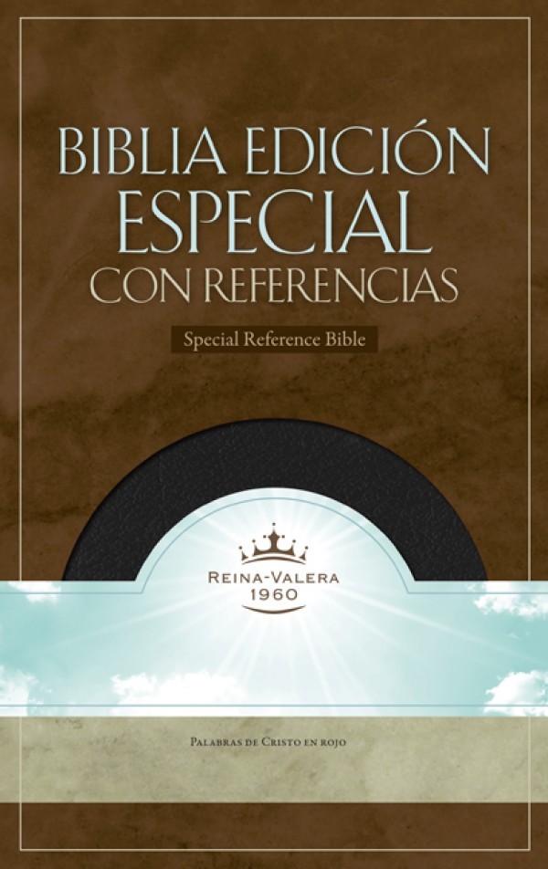 RVR 1960 Biblia con Referencias, negro piel fabricada