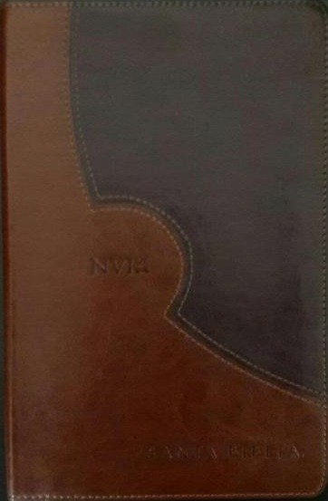 Biblia ultrafina. 2 tonos. Marrón - NVI