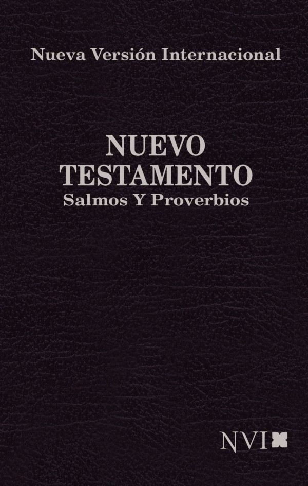 Nuevo Testamento con Salmos y Proverbios. Bolsillo. Rústica. Negro - NVI