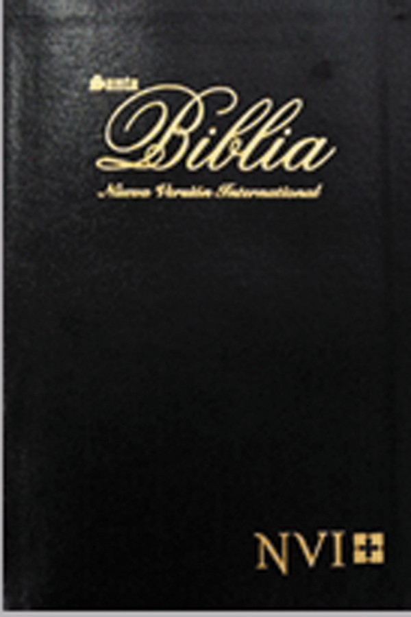 Biblia ultrafina para regalo. Imitación piel. Negro - NVI
