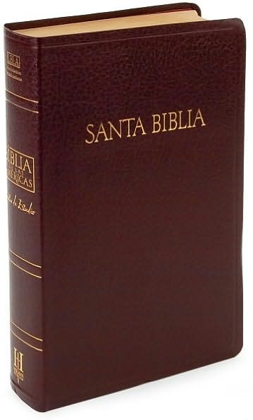 Biblia de estudio. Imitación piel. Rojizo - LBLA
