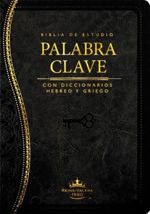 Biblia de estudio Palabra clave. 2 tonos. Negro - RVR60