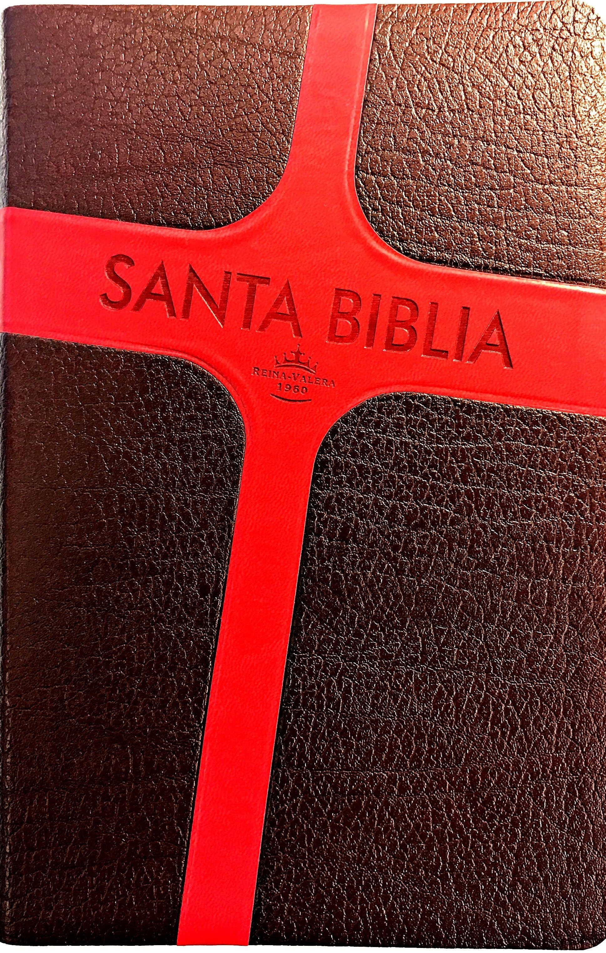 Biblia manual. Letra grande. 2 tonos. Cruz - RVR60