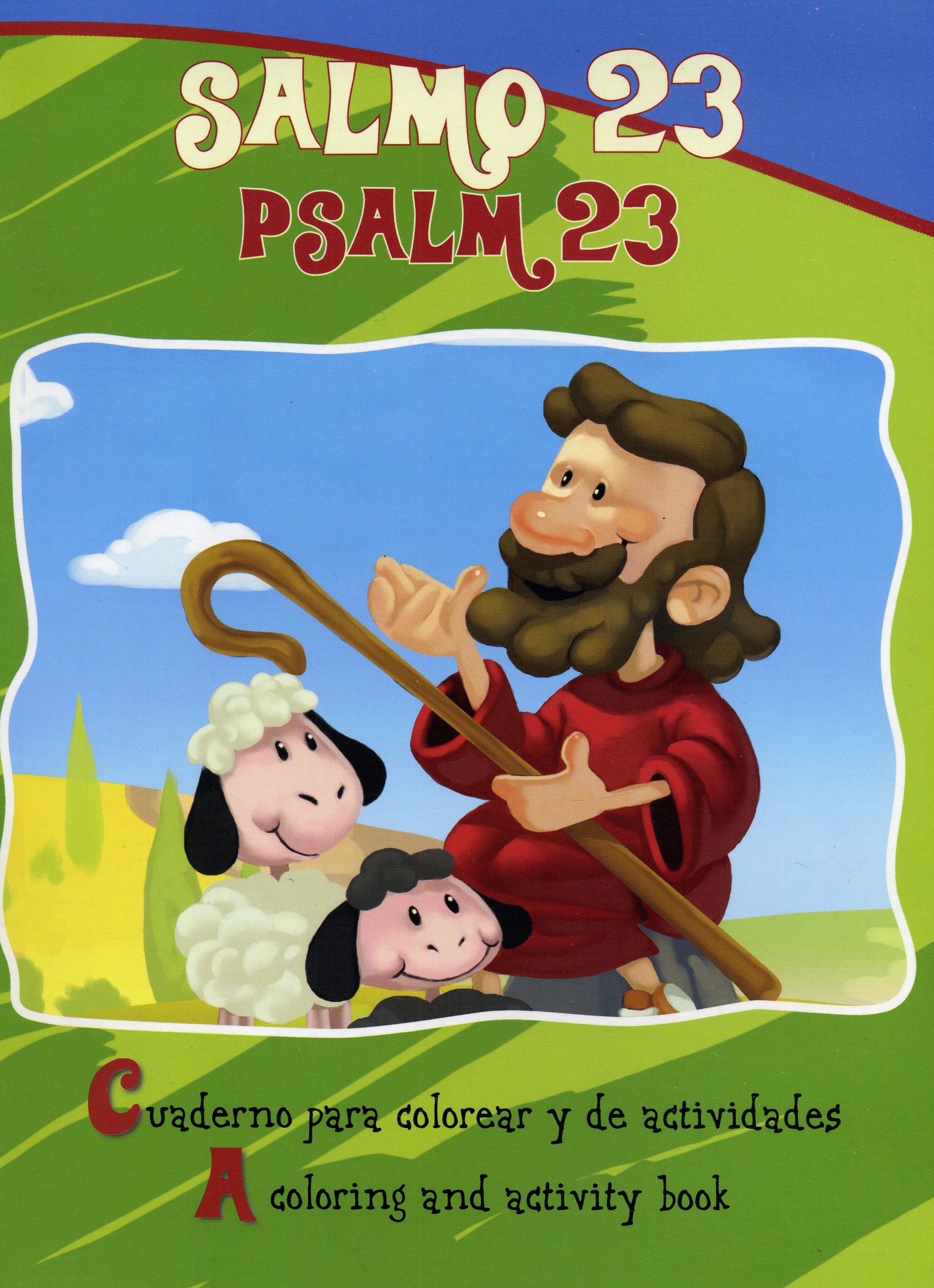 Salmo 23 - Cuaderno para colorear