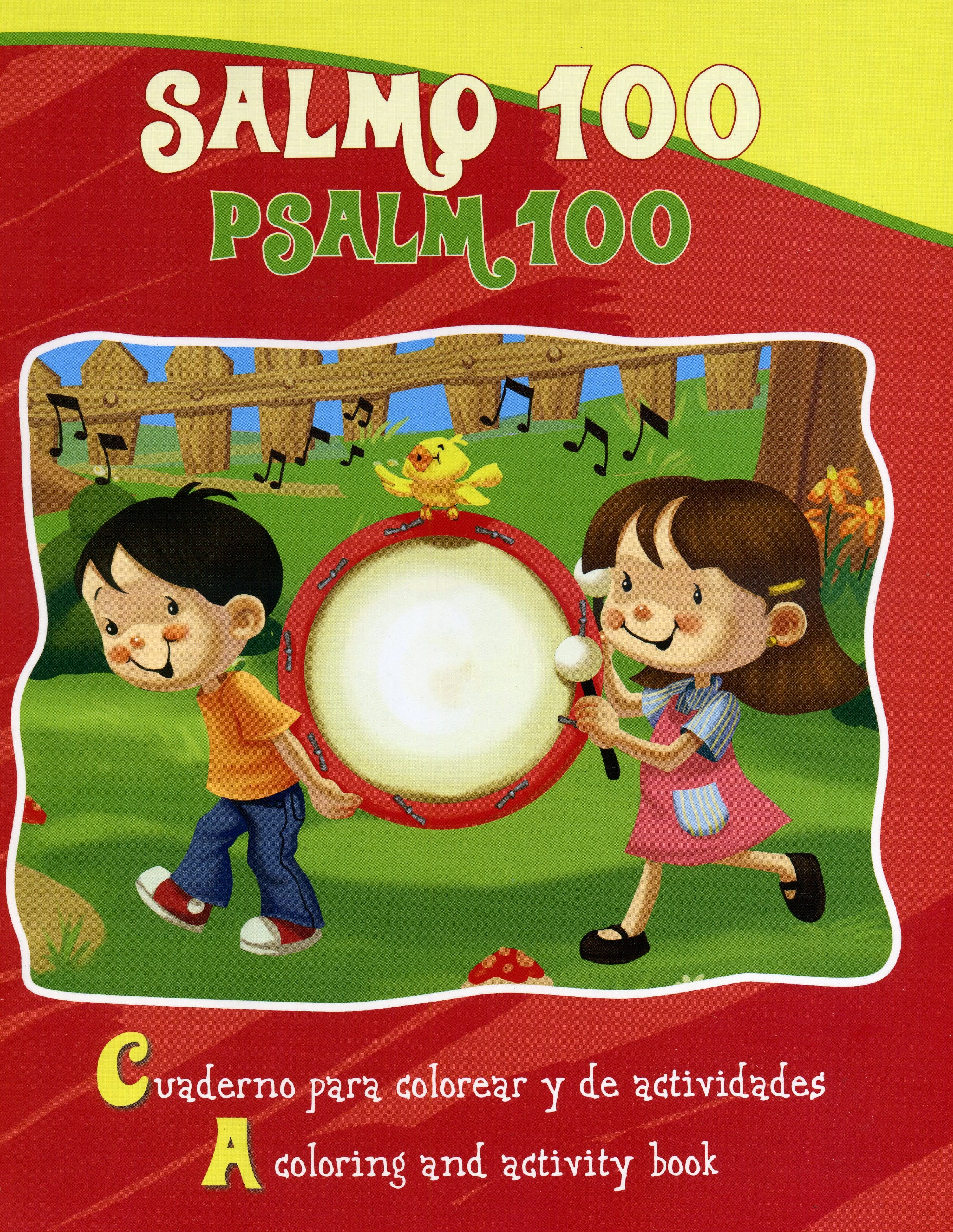 Salmo 100 - Cuaderno para colorear