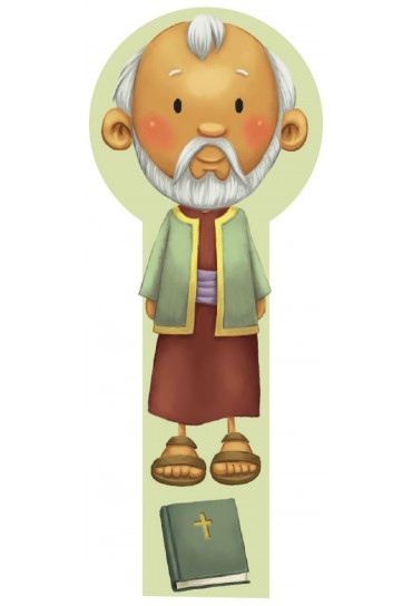 Marcador en 3D para niños Moisés (bilingüe)