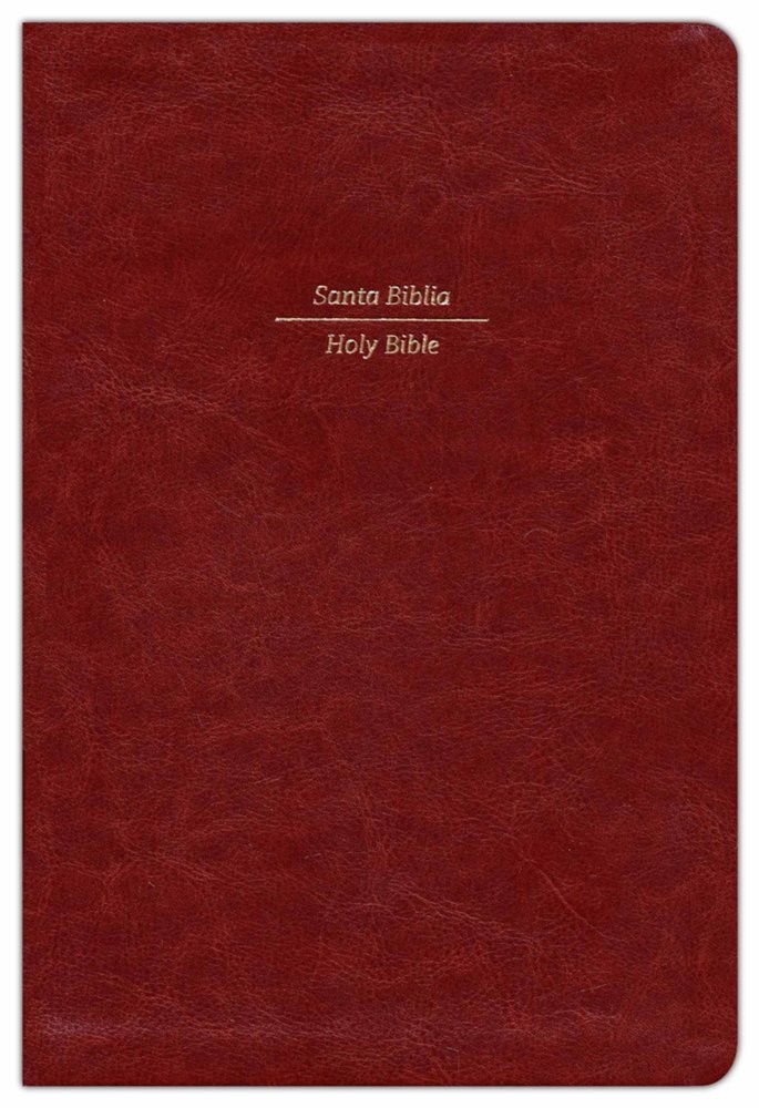 Biblia bilingüe. Imitación piel. Marrón - RVR60/ESV
