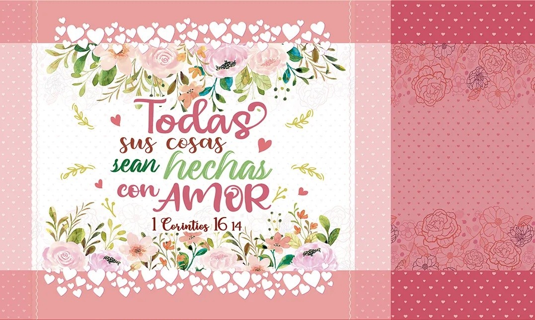 Bolsa de regalo Todas sus cosas (1 Corintios 16:14). Papel